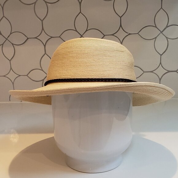 HBY Miami 100% Paper Straw Hat with Chin Strap - Picture 6 of 11